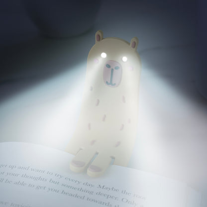 Gift Republic - Capybara Reading Light Bookmark