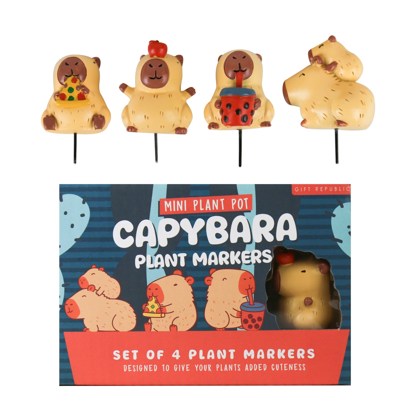 Gift Republic - Capybara Plant Markers