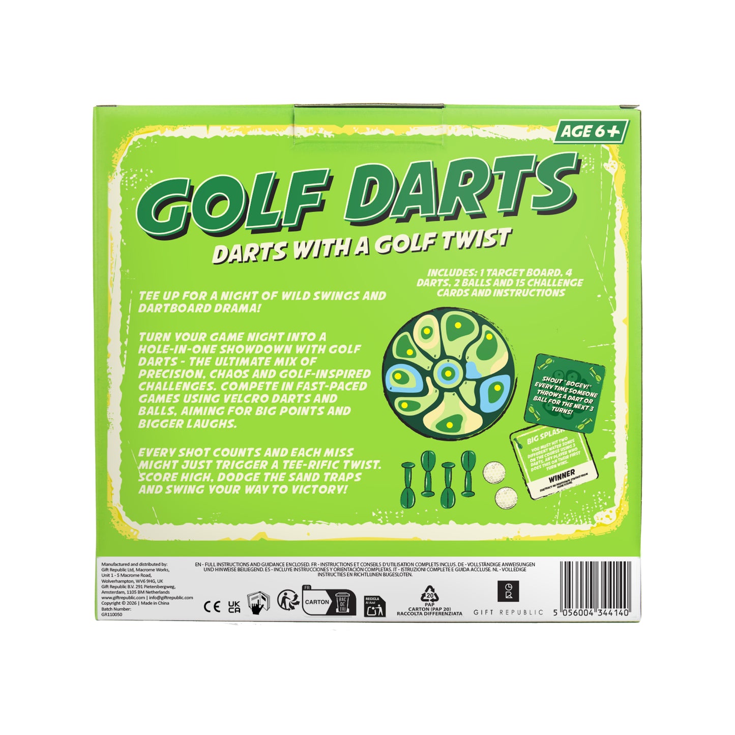 Gift Republic - Golf Darts