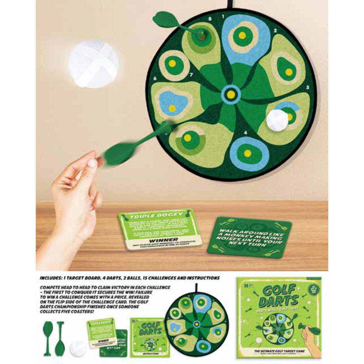 Gift Republic - Golf Darts