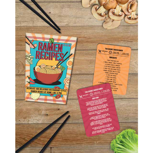 Gift Republic - 100 Ramen Recipes Cards