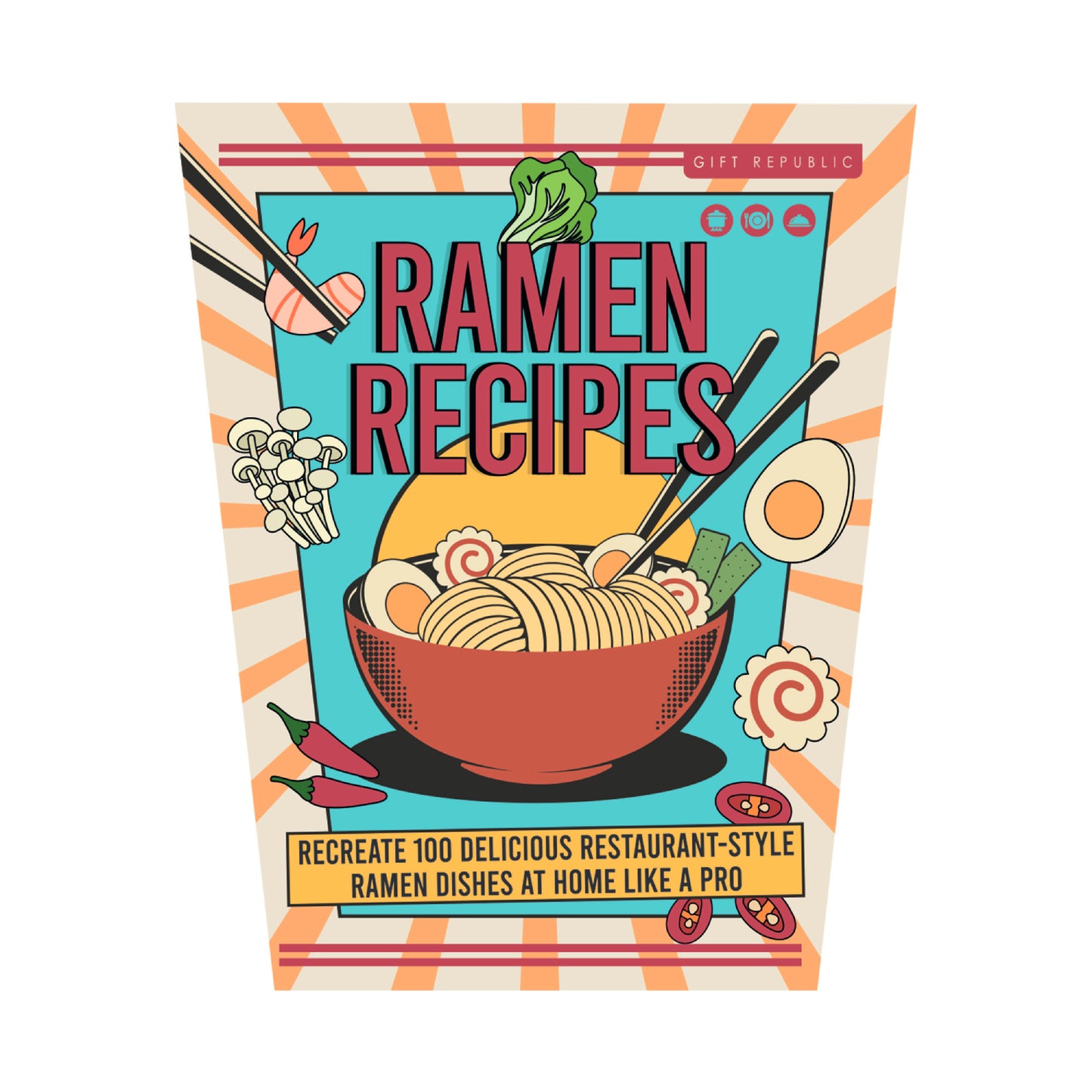 Gift Republic - 100 Ramen Recipes Cards