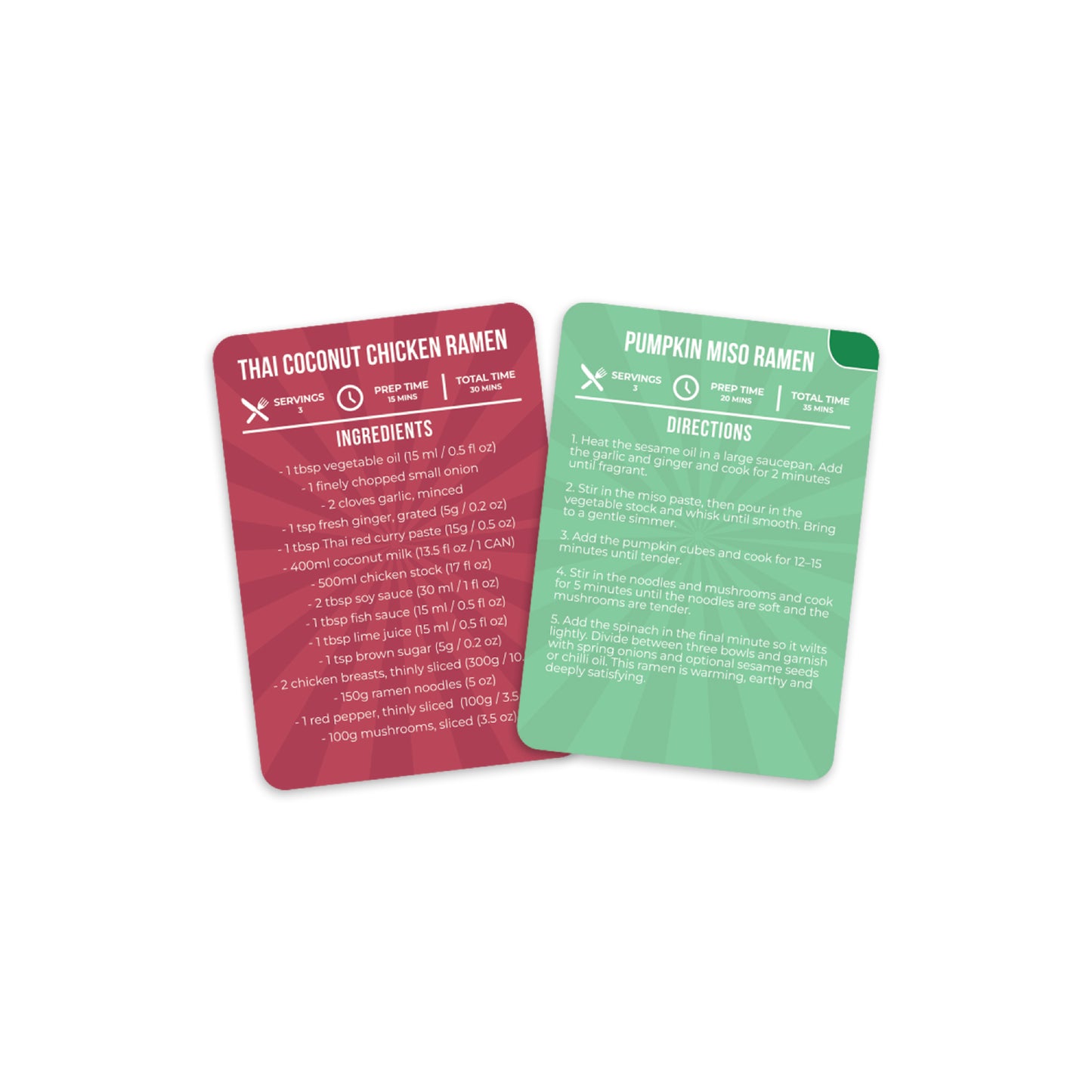 Gift Republic - 100 Ramen Recipes Cards
