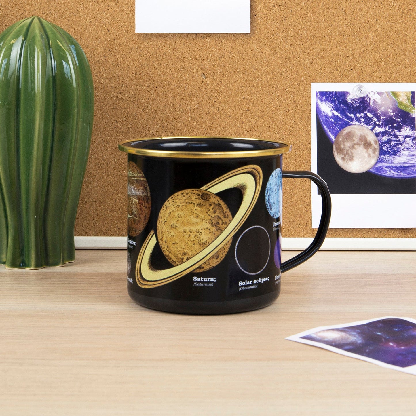 Astronomia Enamel Mug