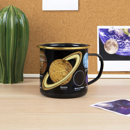 Astronomia Enamel Mug