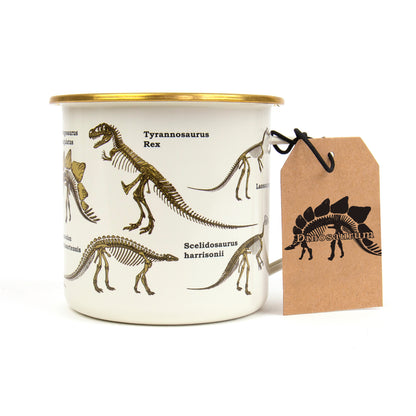 Gift Republic - Dinosaur Enamel Mug