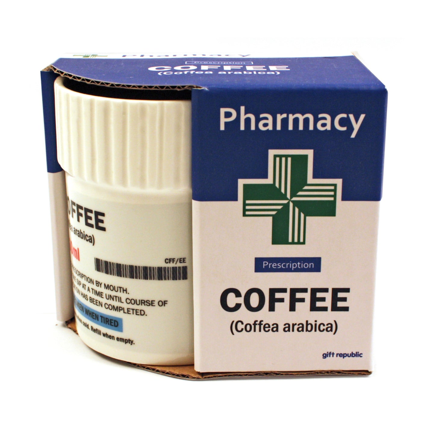 Gift Republic - Pill Pot Mug - Coffee