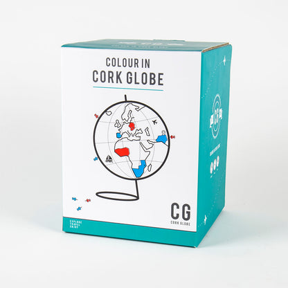 Colour In Cork Globe