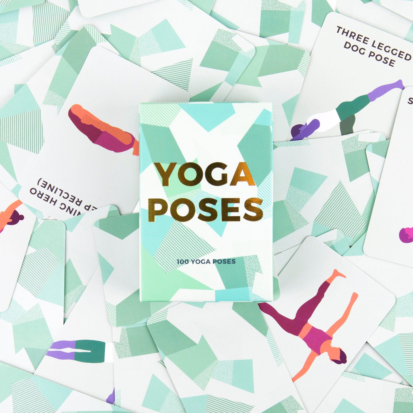 100 Yoga Poses Cards