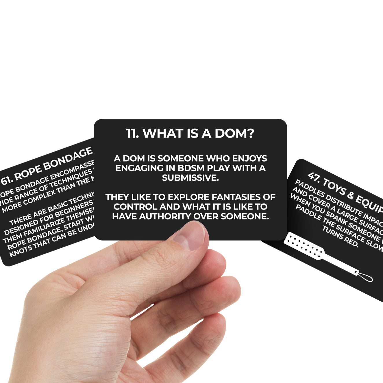 S&M - Beginners Guide Cards