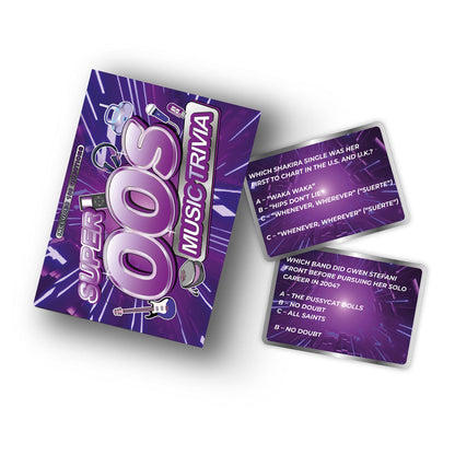 Super 00s - Music Trivia Cards