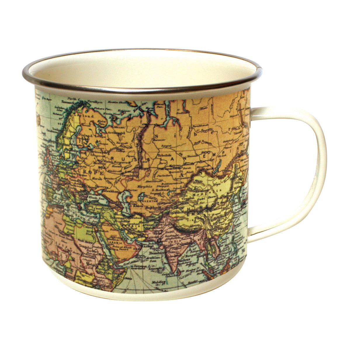 Man Of The World Enamel mug