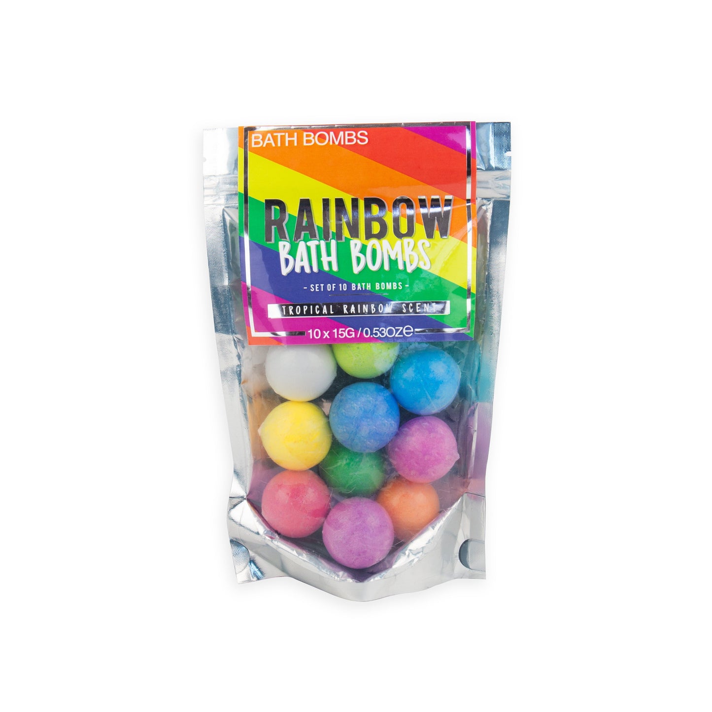 Rainbow Bath Bombs
