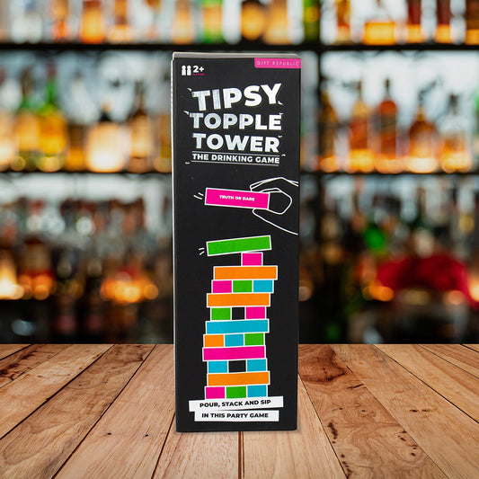 Tipsy Topple Tower Game