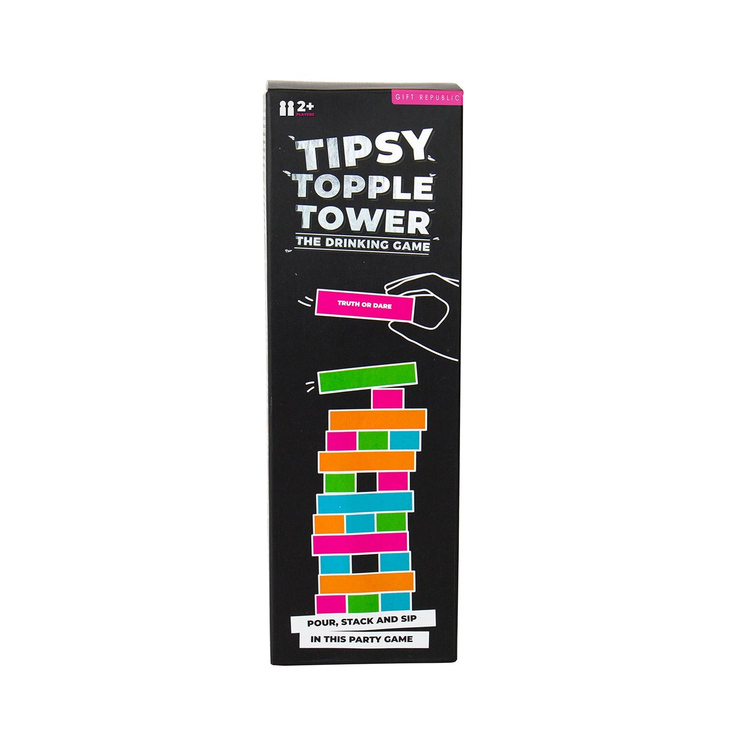 Tipsy Topple Tower Game