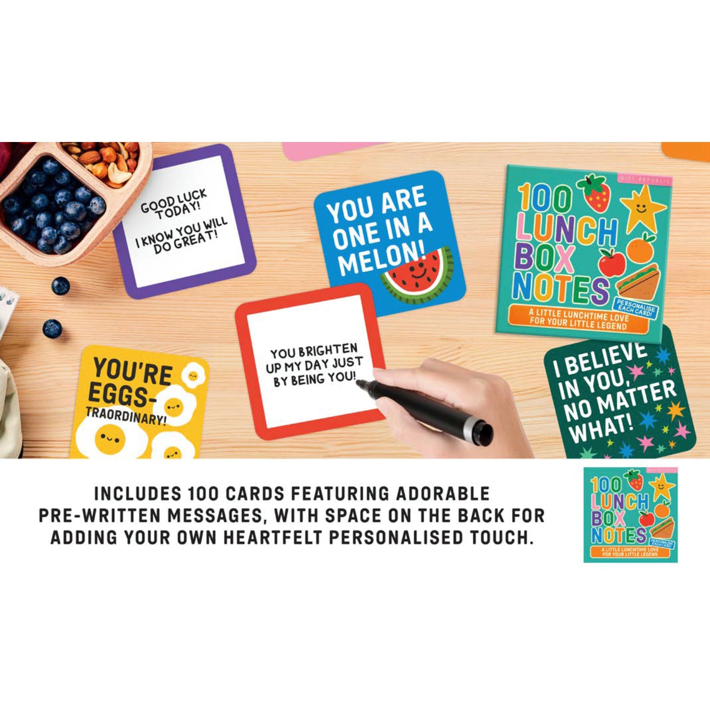 Gift Republic - 100 Lunch Box Notes