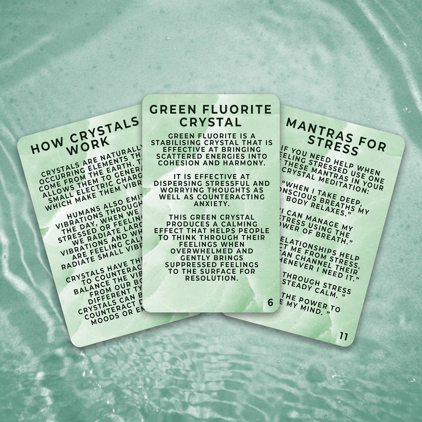 Stress Less Crystal Healing Kit