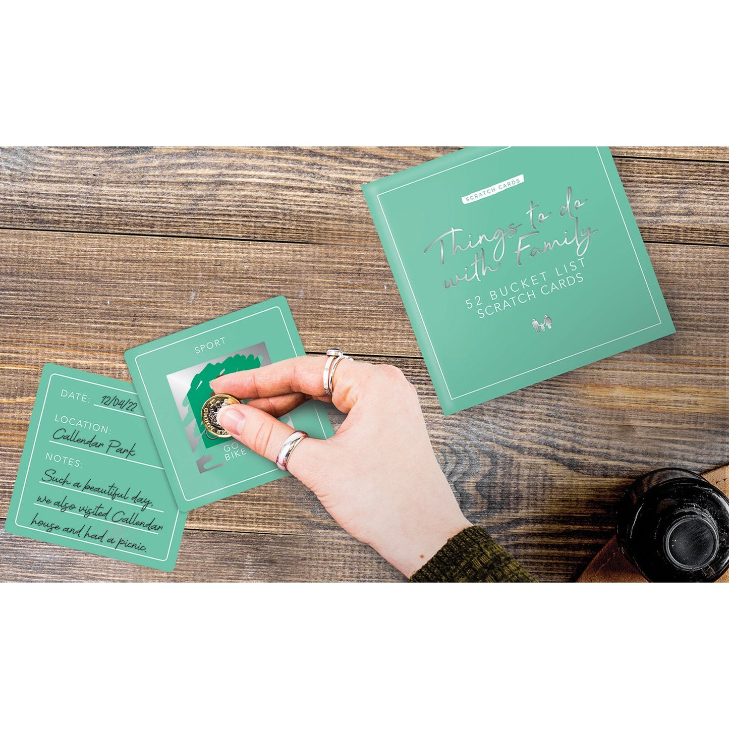 Things To Do With Family Bucket List Scratch Cards