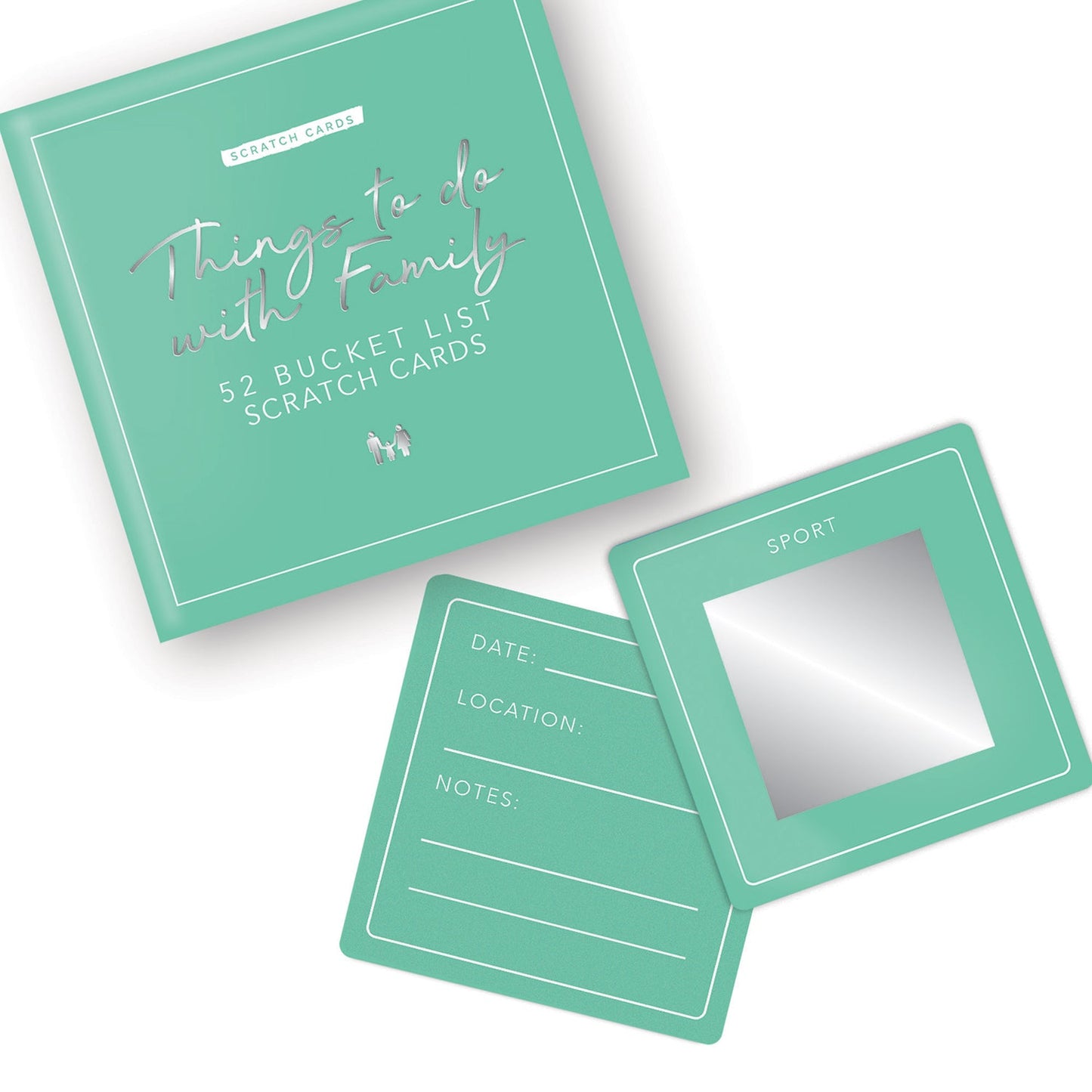 Things To Do With Family Bucket List Scratch Cards