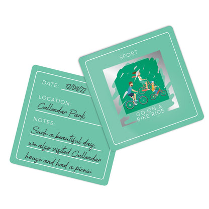 Things To Do With Family Bucket List Scratch Cards