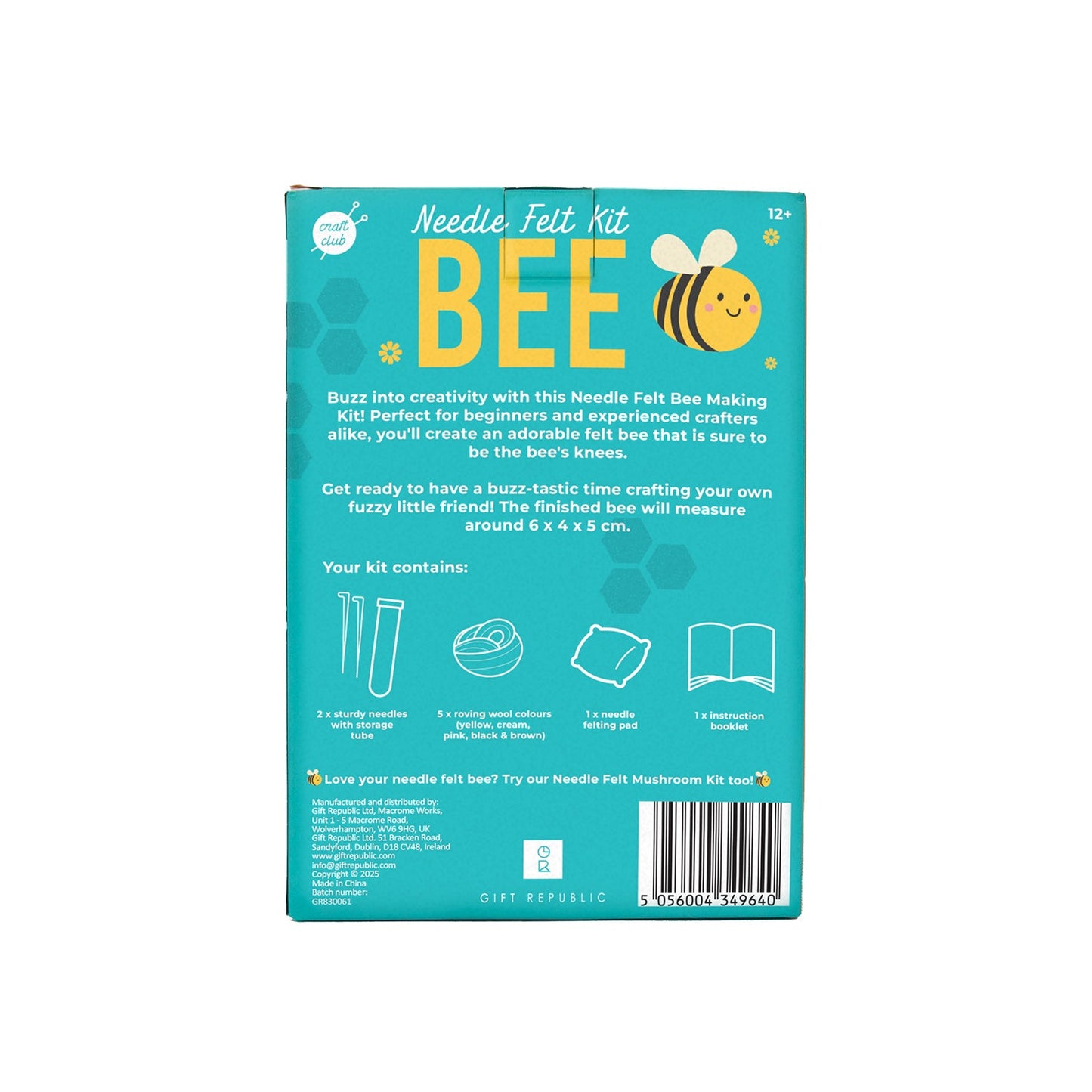 Bee Needle Felting Kit