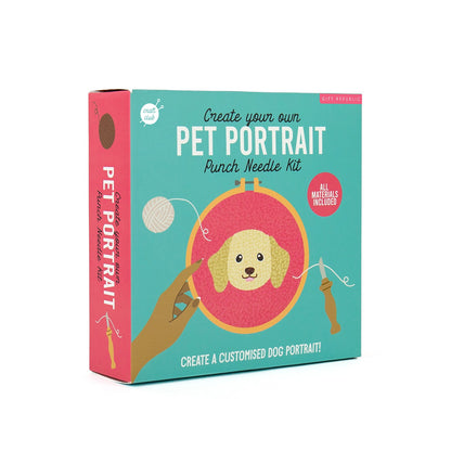 Pet Portraits - Dog Punch Needle