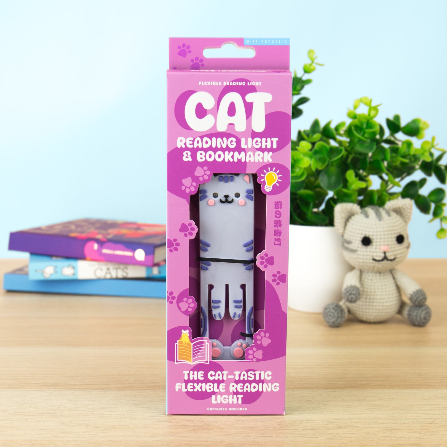 Gift Republic - Reading Light - Cat