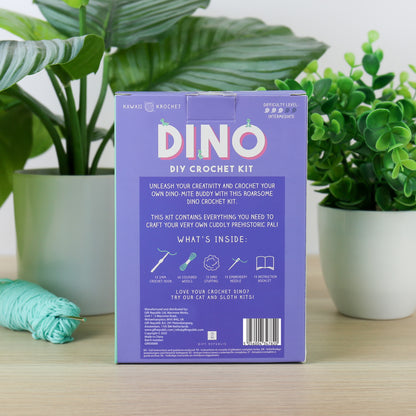 Gift Republic - Dino DIY Crochet Kit