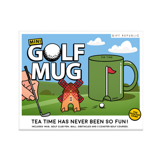Gift Republic - Mini Golf Mug Game Set