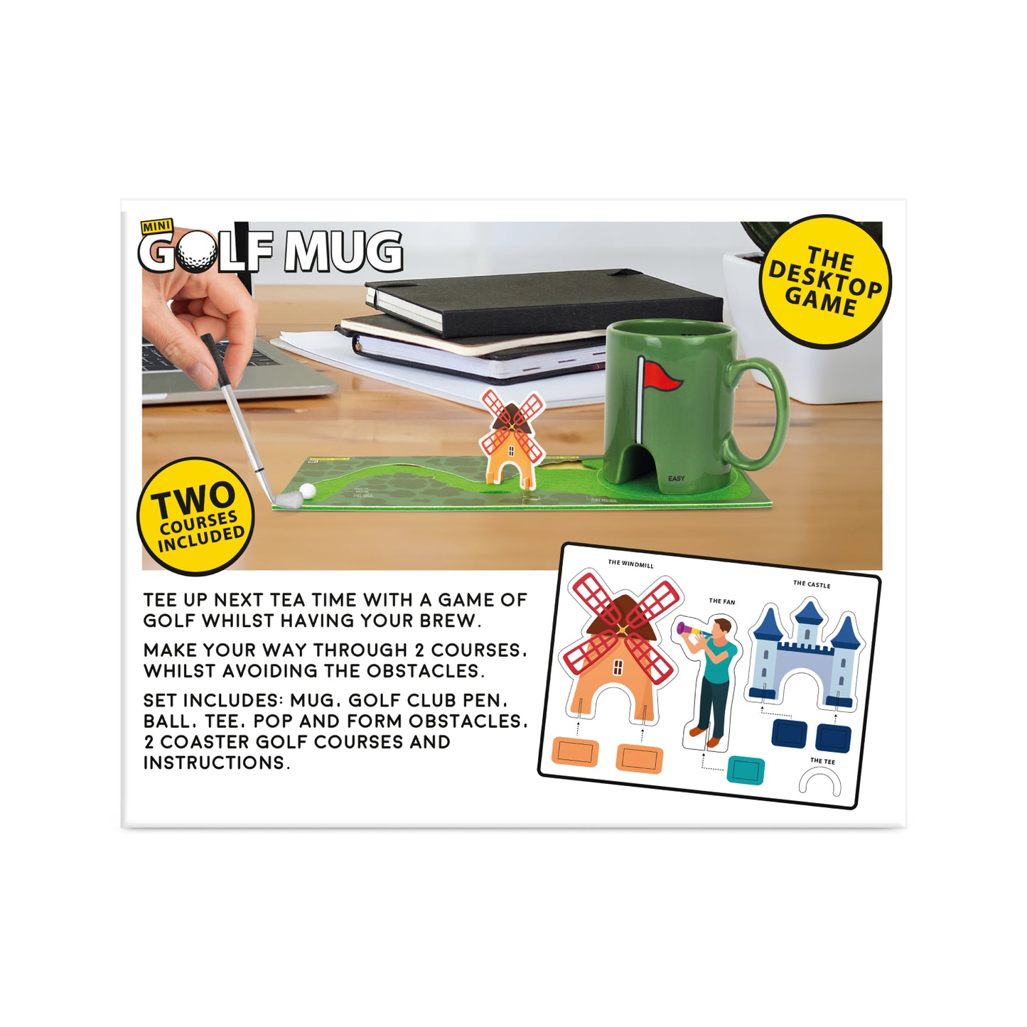 Gift Republic - Mini Golf Mug Game Set