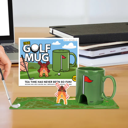 Gift Republic - Mini Golf Mug Game Set