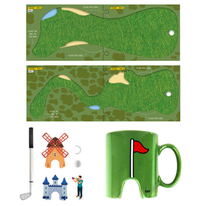 Gift Republic - Mini Golf Mug Game Set
