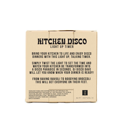 Gift Republic - Kitchen Disco Timer