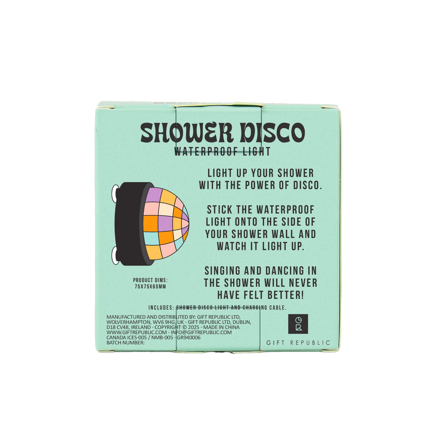 Gift Republic - Shower Disco Light
