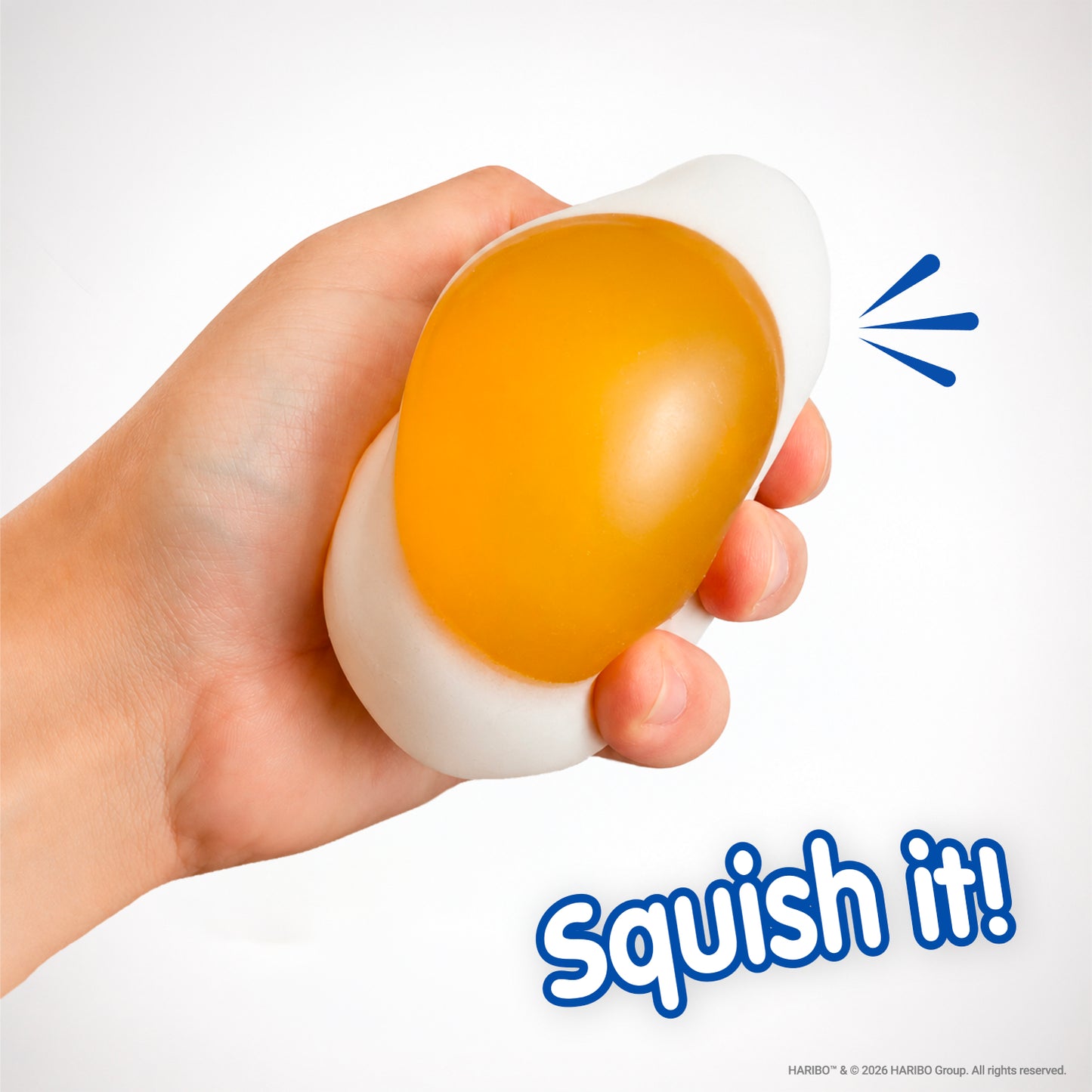Bubblegum Stuff - Haribo Fried Egg Squishy