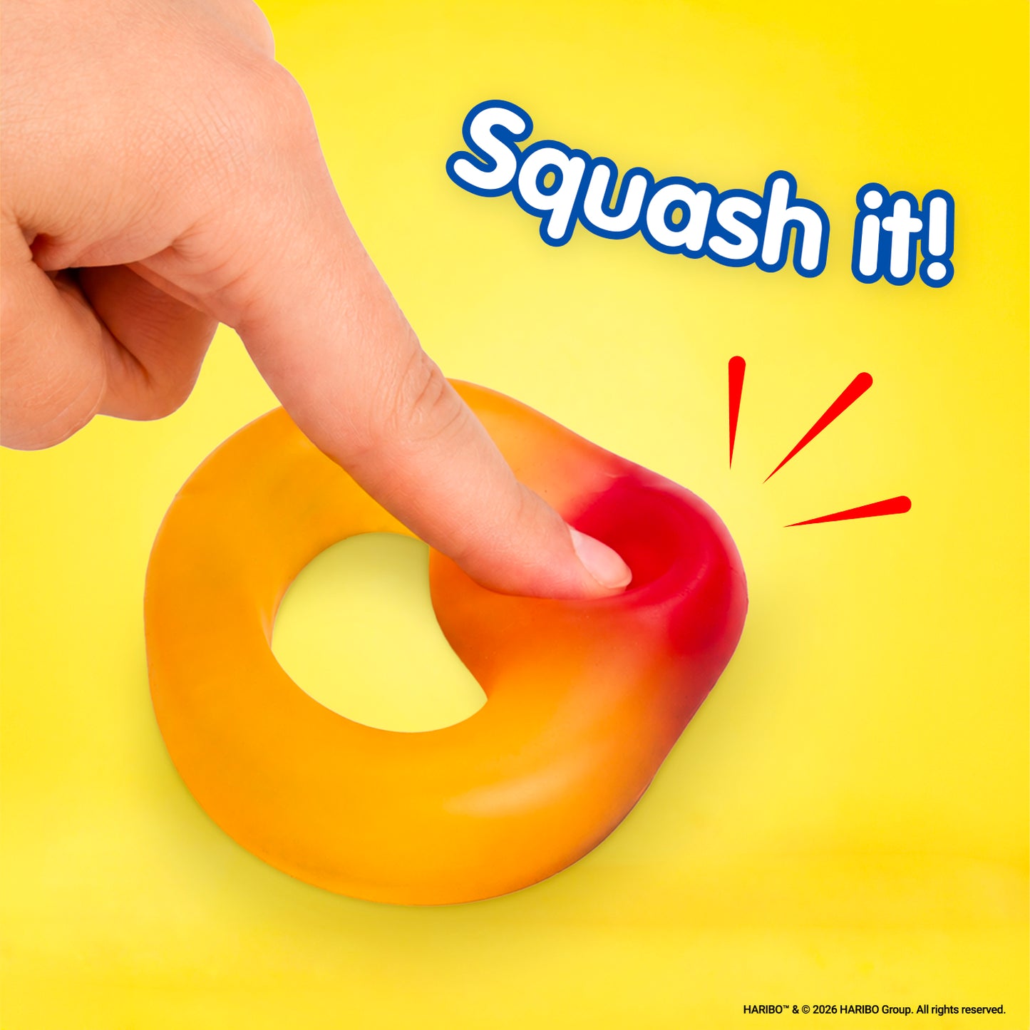 Bubblegum Stuff - Haribo Friendship Ring Squishy