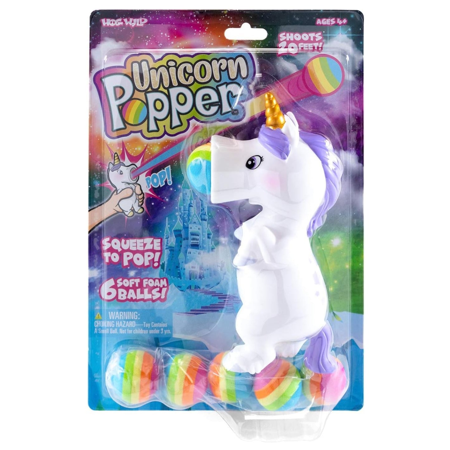 Hog Wild - Unicorn White Popper