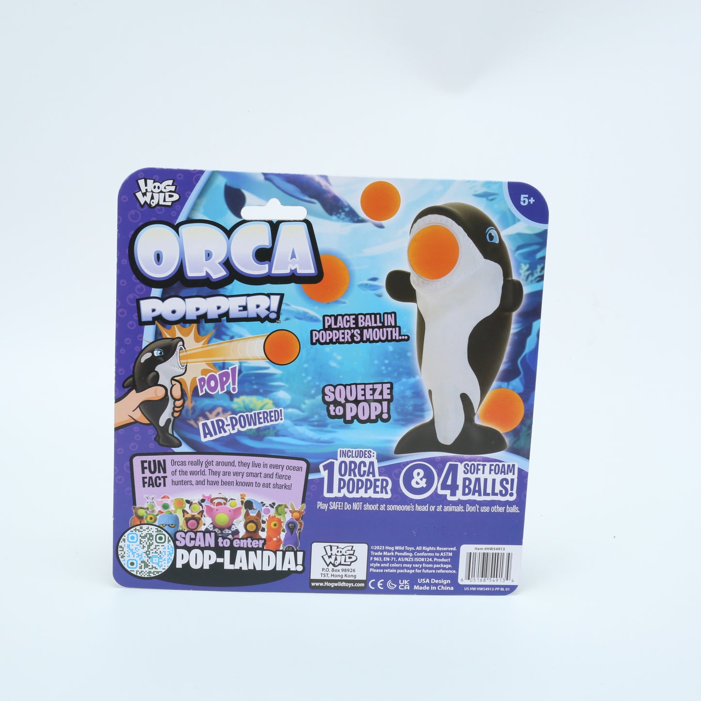 Hog Wild - Orca Whale Popper