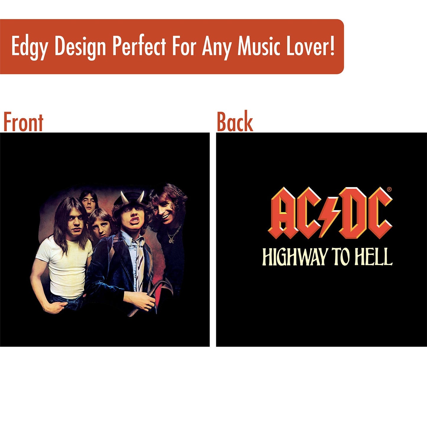 AC/DC - Highway to Hell Ceramic Black Cappuccino Ceramic Mug