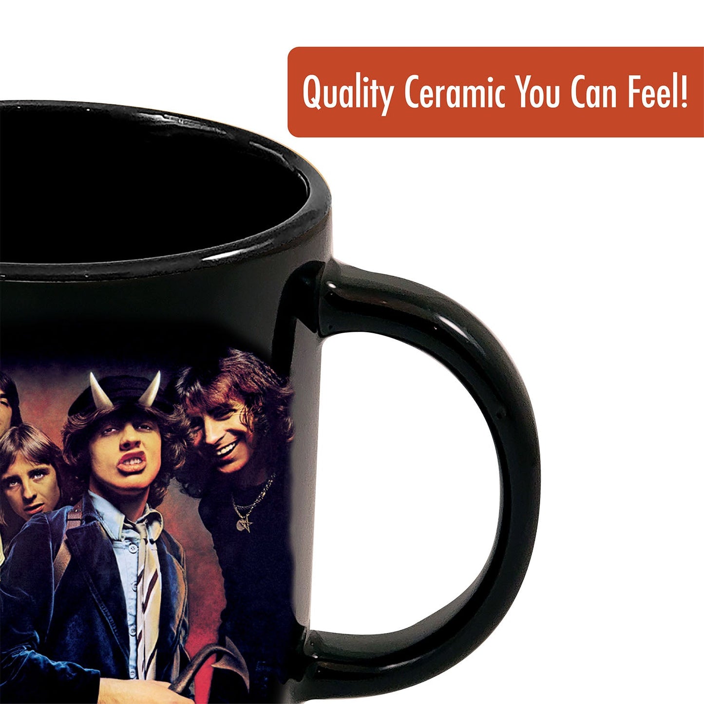 AC/DC - Highway to Hell Ceramic Black Cappuccino Ceramic Mug