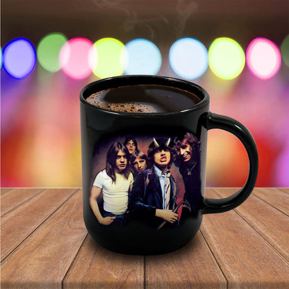 AC/DC - Highway to Hell Ceramic Black Cappuccino Ceramic Mug