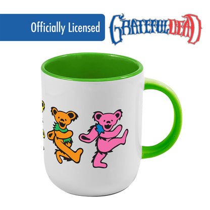 Grateful Dead - Dancing Bears Cappuccino Mug