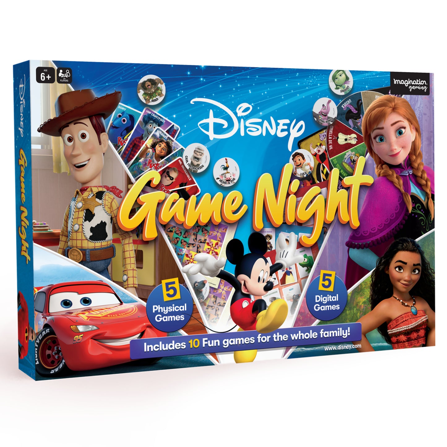 Imagination Games - Disney Game Night 10-in-1