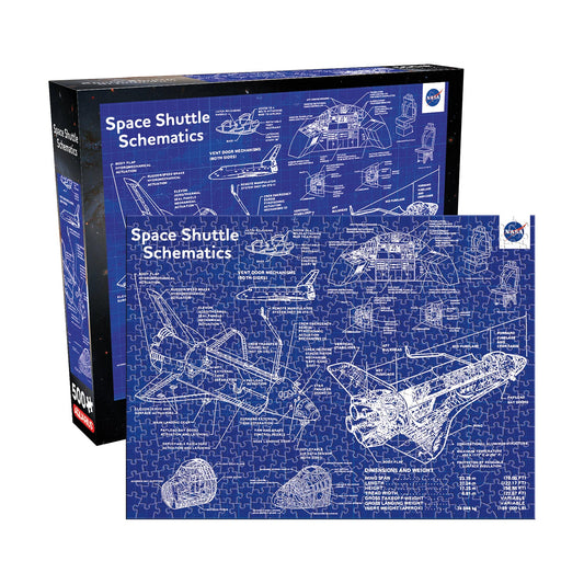 NASA - Shuttle Schematic 500pc Puzzle