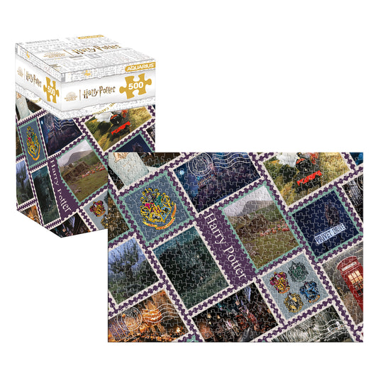 Harry Potter - Travel Stamps - 500pc puzzle