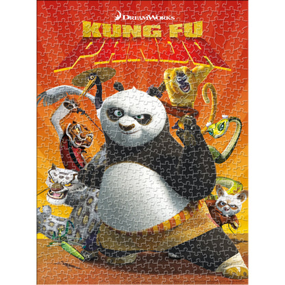 Aquarius - Kung Fu Panda 500 Piece Jigsaw Puzzle (Vertical Box)