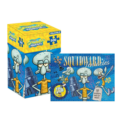 Aquarius - SpongeBob Squidward 500 Piece Jigsaw Puzzle (Vertical Box)