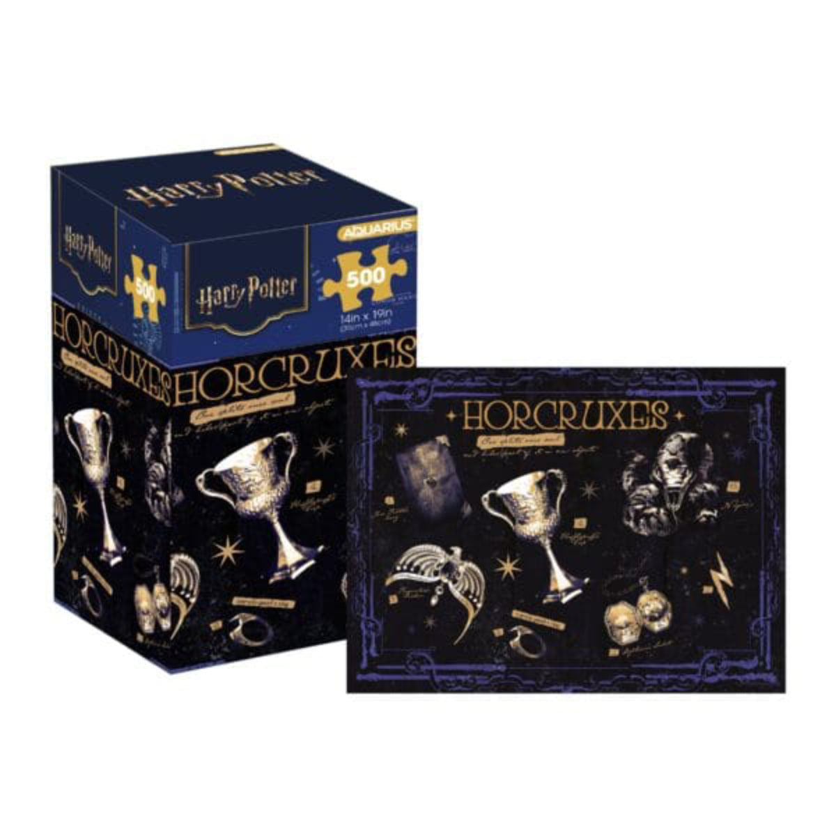Aquarius - Harry Potter Horcruxes 500 Piece Jigsaw Puzzle (Vertical Box)