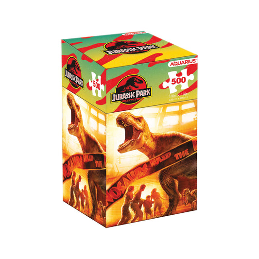 Aquarius - Jurassic Park 500 Piece Jigsaw Puzzle (Vertical Box)