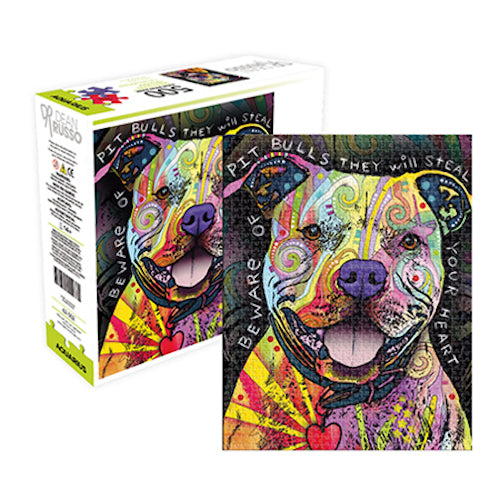 Dean Russo - Pit Bull 500pc Aquarius Select Puzzle